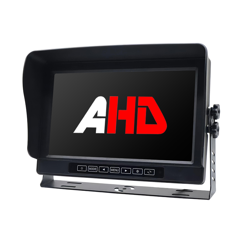 10,1-palcový IP69K vodotesný 2CH AHD vstupy Dotykové tlačidlá Monitor vozidla