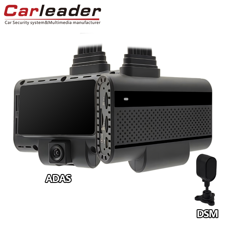 Carleader 4ch ADAS+DSM DVR AI Dash Camera pre správu automobilov