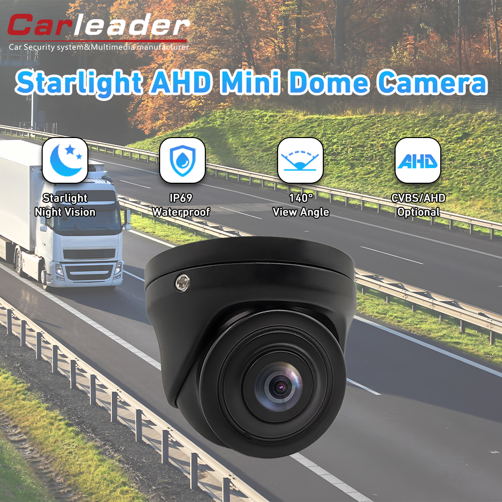 Nová kamera Mini Starlight Bus Dome Camera
