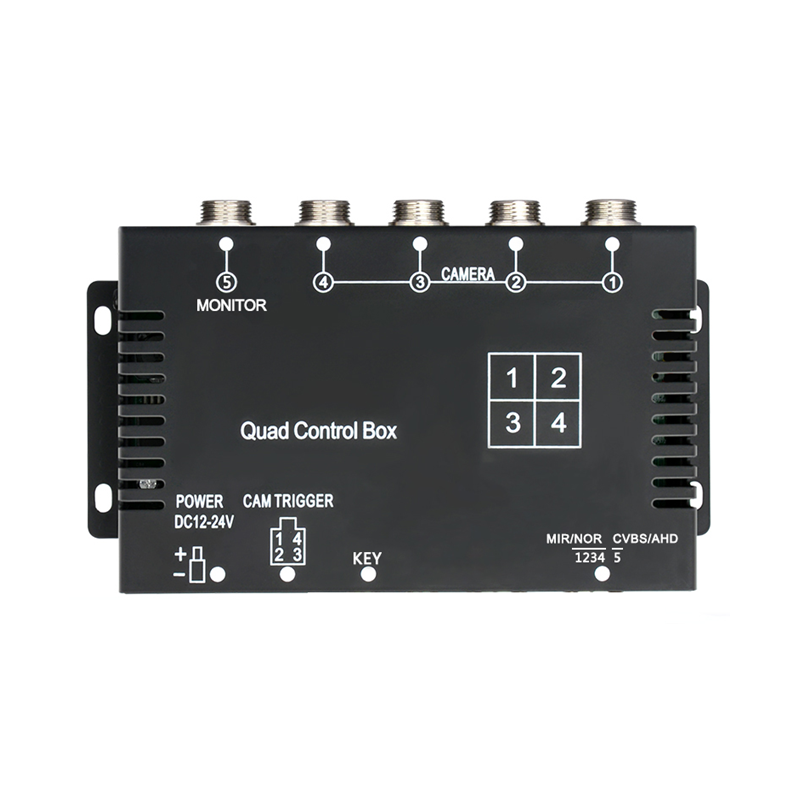 AHD 4 -kanál Quad Split Control Box