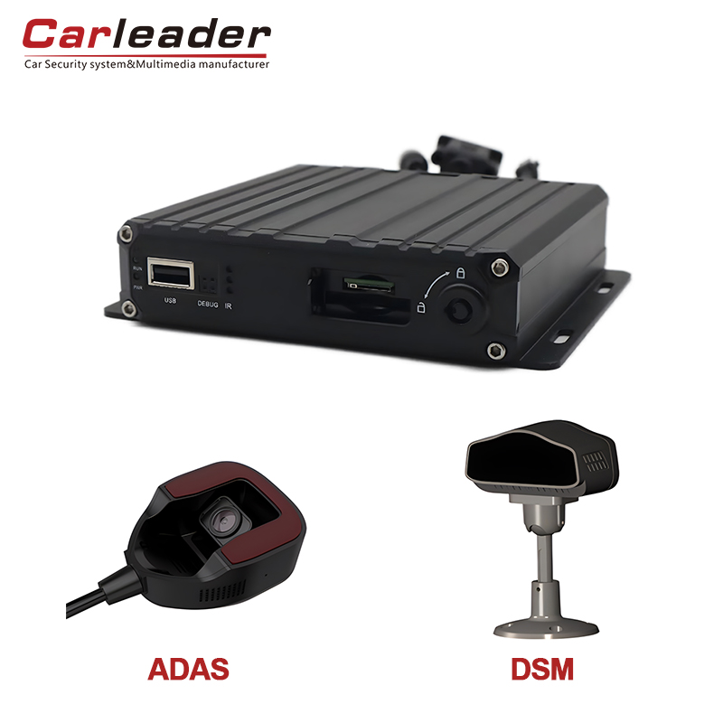 CARLEADER 4CH AI Intelligent Mobile DVR s kamerou DSM a ADAS - SMART LIFE, SMART Drive