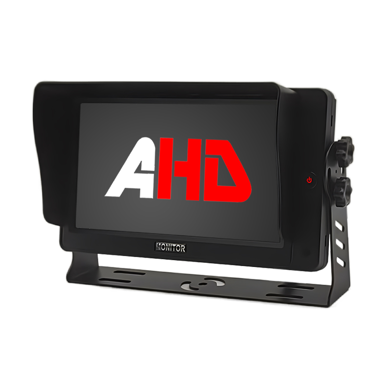 Carleader 7-palcový 2CH AHD vstup Monitor vozidla pri cúvaní s jedným tlačidlom