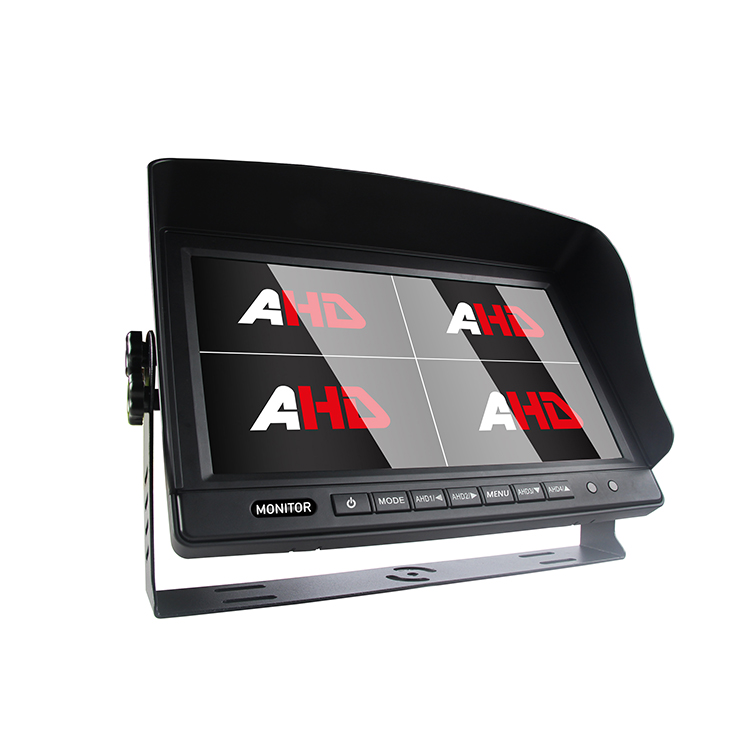 Carleader 10,1-palcový 4CH AHD vstupy Quad View Monitor vozidla