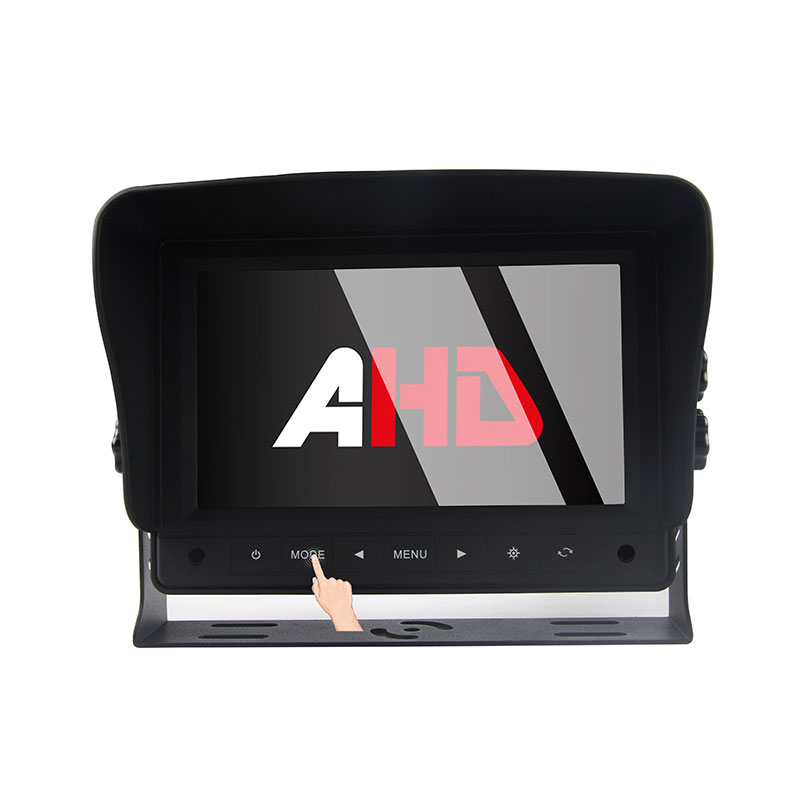 Carleader 7-palcové dotykové tlačidlá 2CH Heavy Duty AHD Vehicle Montior