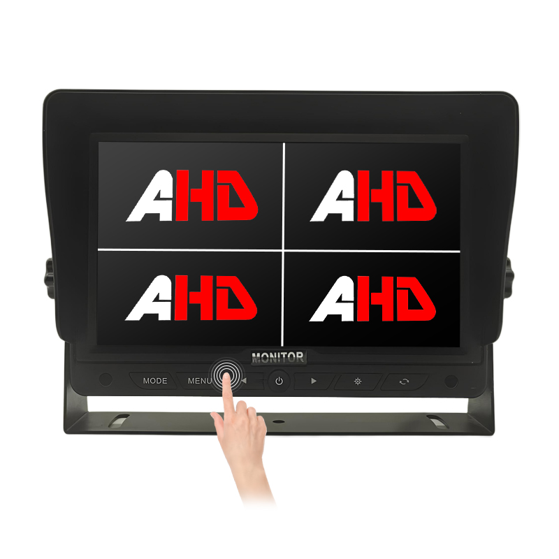 Cúvací monitor Carleader 7 palcový Quad Split AHD dotykové tlačidlá