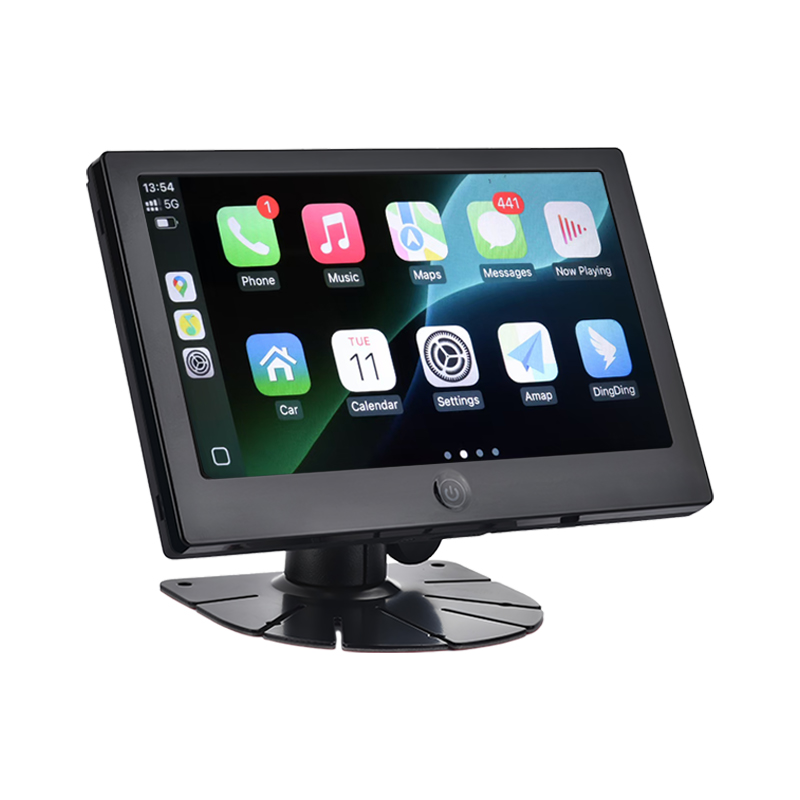 Carleader 7-palcový IPS monitor AHD pre úžitkové vozidlá podporuje CarPlay Multimedia