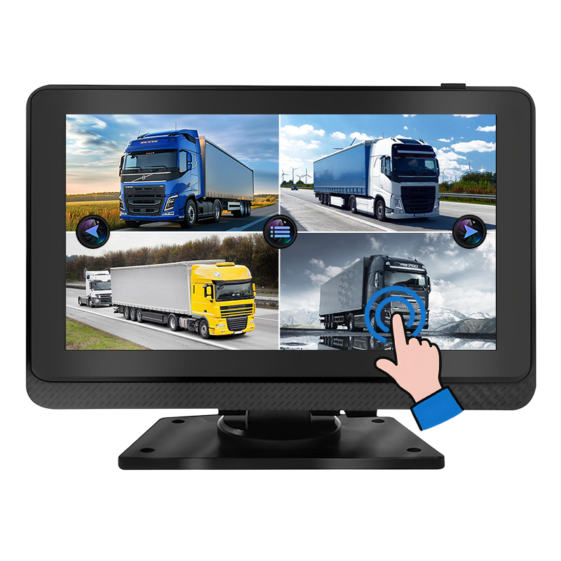 Carleader 7-palcový dotykový monitor DVR nahrávania pre pokročilé monitorovanie úžitkových vozidiel