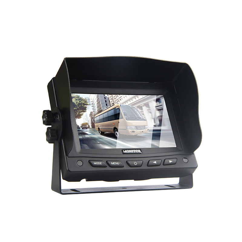 5-palcový TFT LCD monitor na ťažké vozidlá Dash Mount