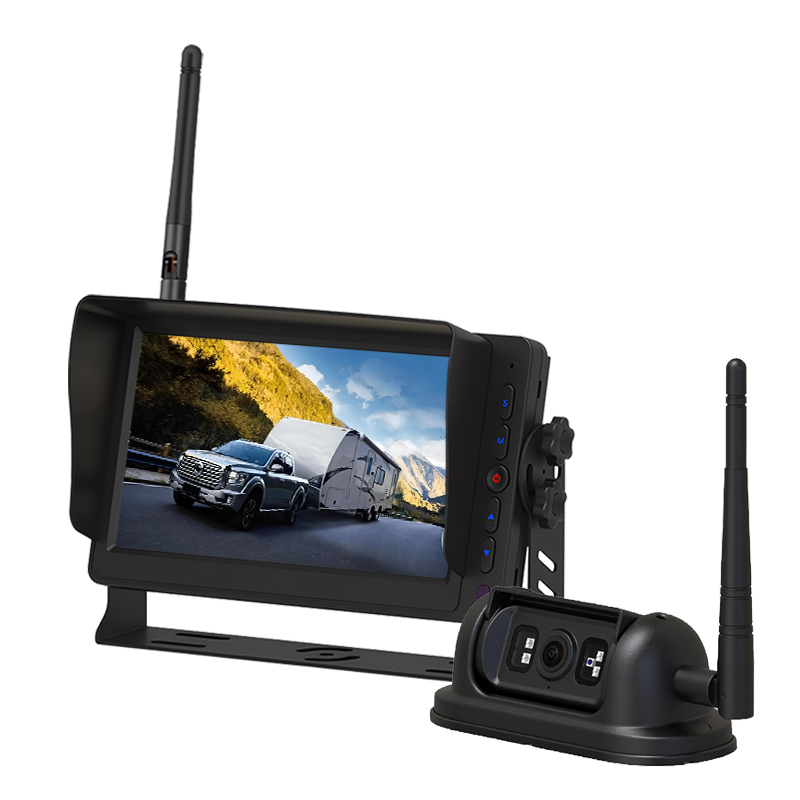 7-palcový 2,4 GHz digitálny bezdrôtový HD kamerový a monitorovací systém