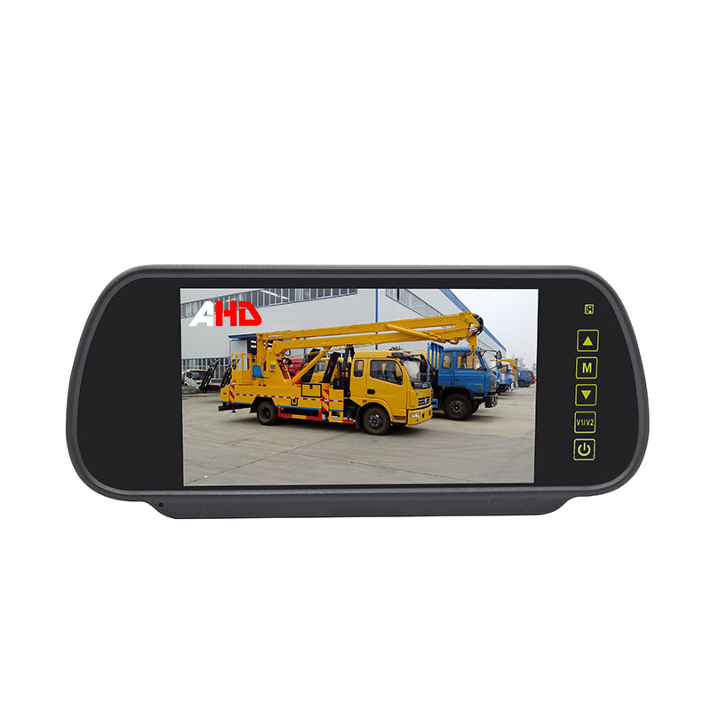 7-palcový monitor zrkadla do auta AHD digitálny monitor spätného zrkadla pre nákladné auto