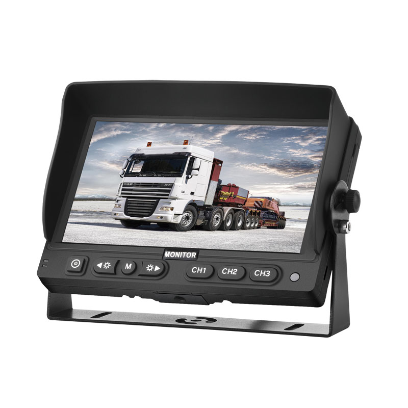 Monitor do auta s 3 video vstupmi