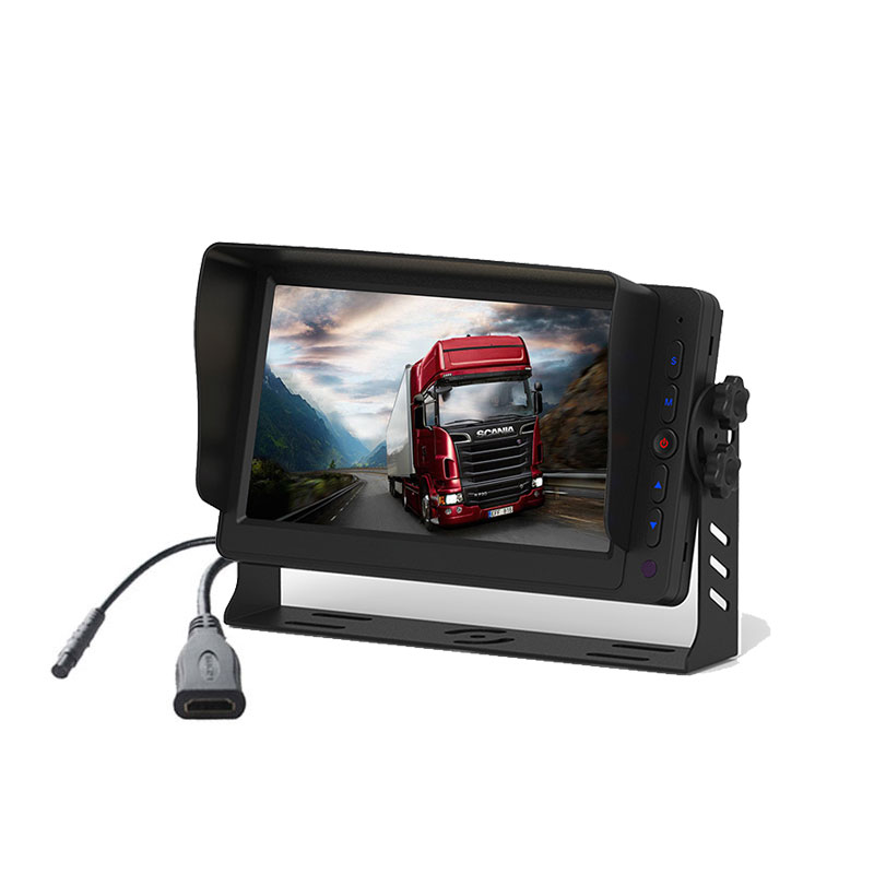 7-palcový TFT LCD monitor s HD