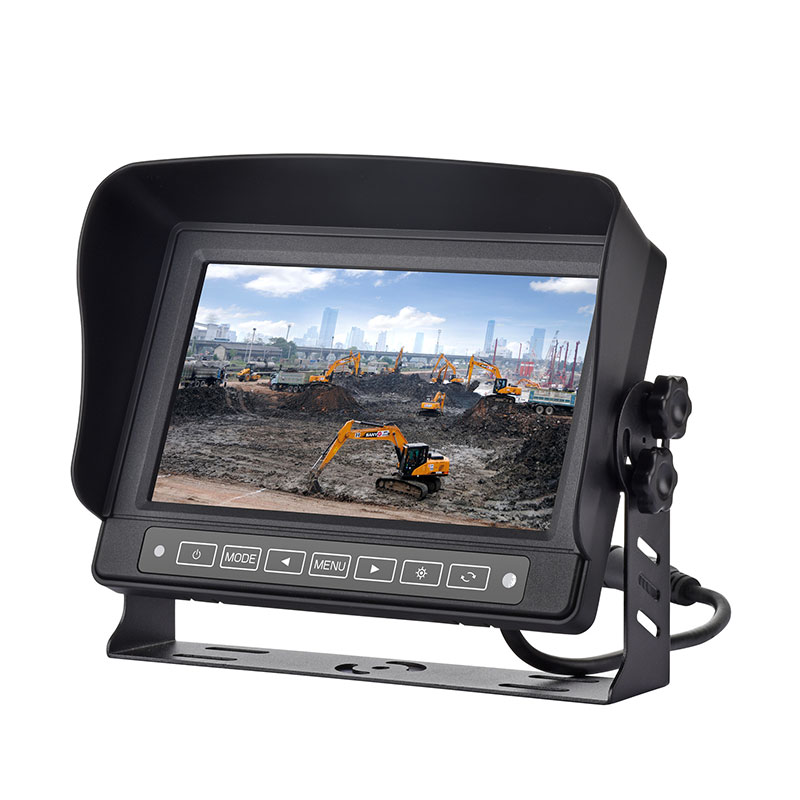 7'' vodotesný monitor do auta s dotykovým tlačidlom