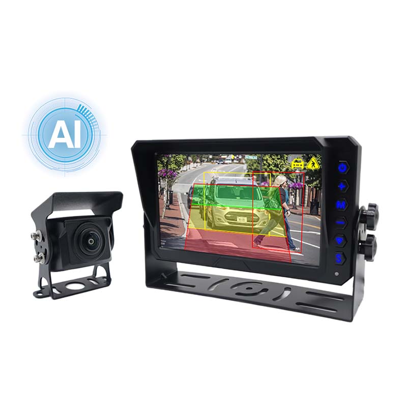 AI Pedestrians Vehicle Detection Camera System For Blind-spot