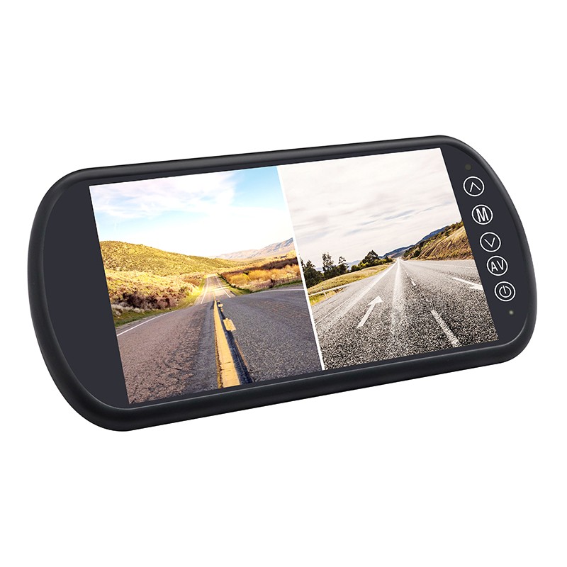 Carleader 7 palcov Dual Split AHD Mirror Mirkor Monitor